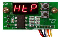 DCD 3 Digit Display Programming Unit PCB