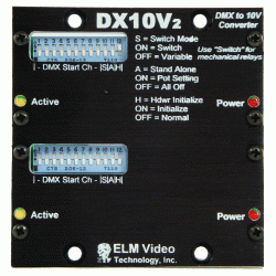 DMX 0-10 Volt Converter Module