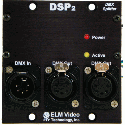 DMX Optical Input Splitter 2x1 Module 