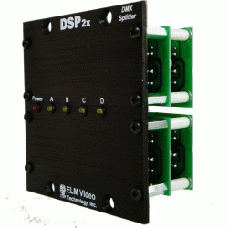 DMX 4x4 Splitter Module Side View