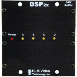 DMX Optical Input Splitter 4x4 Module 