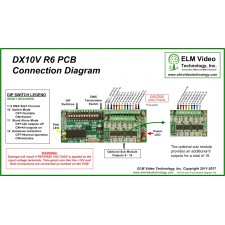 DMX 0-10 Volt Analog Converter PCB