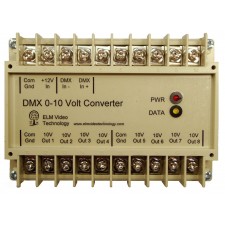 DMX 0-10 Volt Analog Converter DIN Rail / Wall Mount