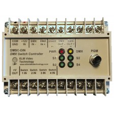 DMX Wall Switch Controller DIN/Wall Mount