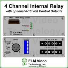 DMX Relay Driver w/ 0-10V Option