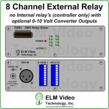 DMX Relay Driver w/ 0-10V Option