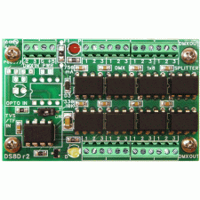 DMX Splitter 1x8 PCB