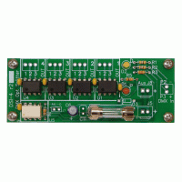 DMX Splitter 1x4 Optical Input PCB