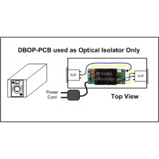 DMX Full Optical Isolated PCB with Power Supplies