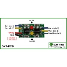 DMX In Line Buffer/Driver PCB