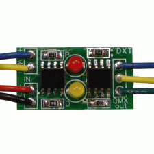 DMX In Line Buffer/Driver PCB