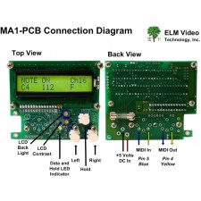 Midi Analyzer PCB