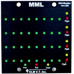 Midi Message LED Monitor